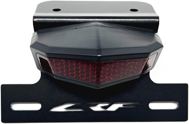 Rear Tail Tidy Integrated LED Tail Brake Light License Plate Holder Compatible with CRF 300L 2021 +,CRF300L Rally 2021 +, Red