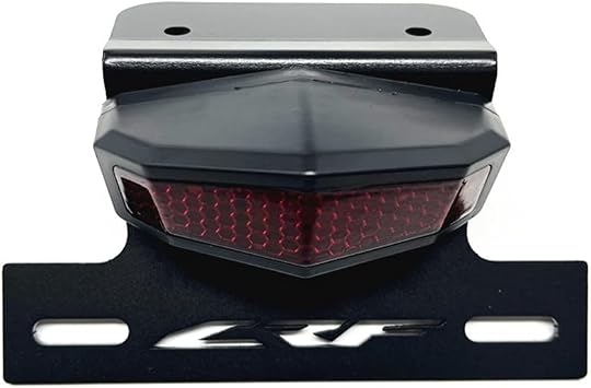 Rear Tail Tidy Integrated LED Tail Brake Light License Plate Holder Compatible with CRF 300L 2021 +,CRF300L Rally 2021 +, Red