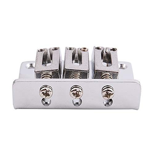 NEYOANN Boîte de pièces de guitare : chevalet réglable à 3 cordes chromées - Les Beatles, Paul McCartney, John Lennon, RIngo Starr, George Harrison NEYOANN Boîte de pièces de guitare : chevalet réglable à 3 cordes chromées – Image 7
