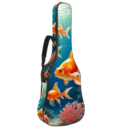 Housse guitare acoustique multicolore pour vos déplacements musicaux