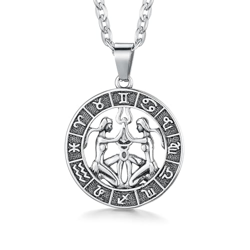 Médaillon Horoscope Lion, le cadeau de bijoux d'astrologie idéal à offrir
