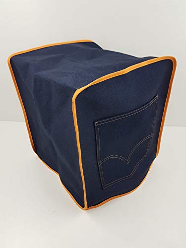 Funda Protectora para THERMOMIX TM6 T M5 Y TM31. Mod Vaquero Naranja