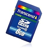 Transcend 8 GB Class 6 SDHC Flash Memory Card TS8GSDHC6