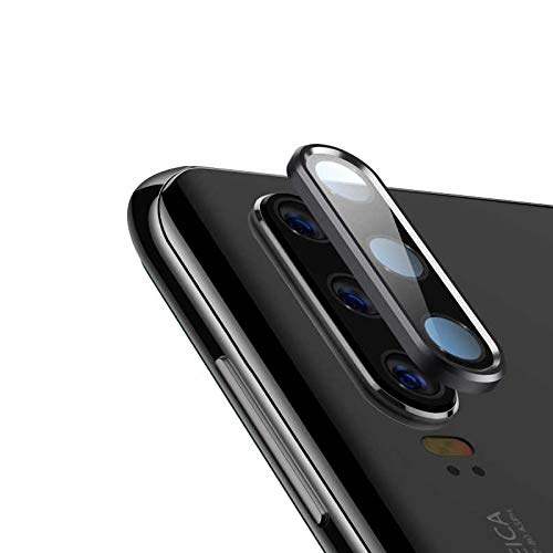 Careflection Premium Hybrid Metal and Glass Camera Protector Guard for Samsung Galaxy Note 10 Black