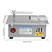 Aupitolt Mini Woodworking Table Saw, Handmade Bench Saw with 7-Speed Adjustable Power Supply 63mm HSS Circular Blade, DIY Model Crafts Cutting Tool for Cutting PCBs, Acrylics, Copper Tubes,Etc