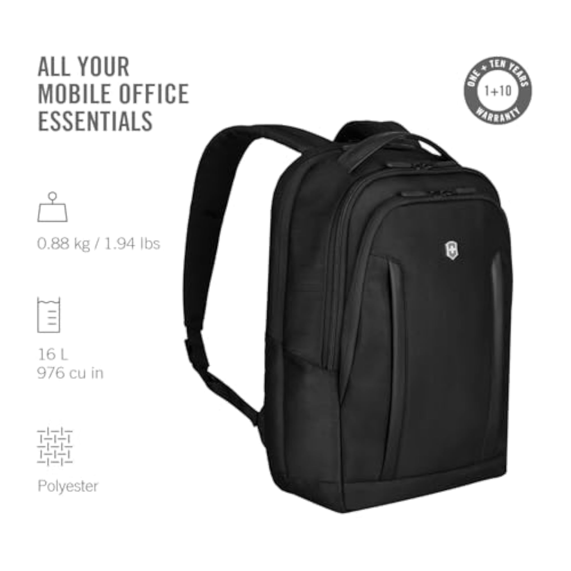 Swiss Designed Altmont Professional Compact Laptop Backpack