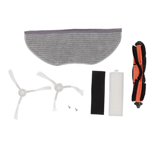 La mejor selección de Paños para aspiradoras para comprar online. 49 TOPINCN Juego de Paño de Mopa con Filtro de Cepillo Lateral de Cepillo Principal para Piezas de Repuesto de Aspiradora Mijia G1 MJSTG1