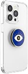 PopSockets PopGrip: Phone Grip and Phone Stand, Collapsible, Swappable Top, Enamel Evil Eye