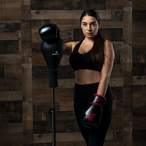 Bild 3 - Punching Bag with Stand, Boxing Bag for Teens & Adults - Height Adjustable - Speed Bag for Training, Boxing Equipment, Stress Relief & Fitness