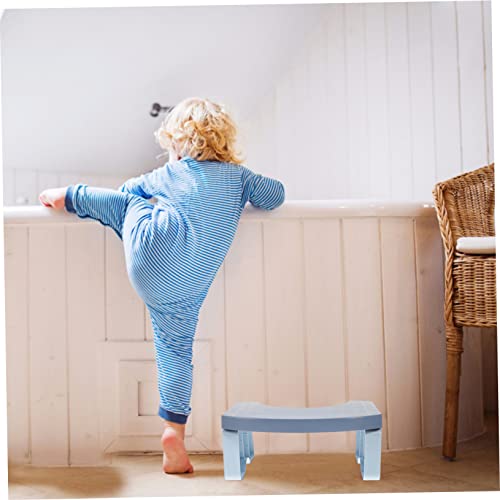 Taburete reposapiés de baño para niños plástico resistente desgaste 4