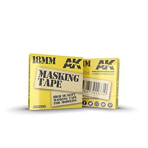 AK-Interactive Masking Tape 18 mm # 8205 - Model Building Paints and Tools # 8205