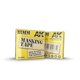 AK-Interactive Masking Tape 18 mm # 8205 - Model Building Paints and Tools # 8205