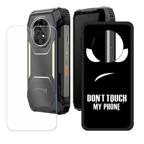 BMPNLSZ �K�p Blackview Xplore 2 Projector�p+HD�����K���X�ɓK�����ėpTPU�P�[�X�A�V���J�Q���P�[�X�o���p�[�ی�o�b�N�P�[�X-Blackview Xplore 2 Projector�p�ɓK����9�d�x�X�N���C�u�h�~�X�N��