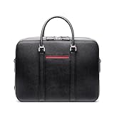 - Organisation magistrale – Cuir Saffiano raffiné – Design facile à transporter – Options de transport polyvalentes – Capacité supplémentaire pour le travail et la vie – Une touche élégante à votre tenue formelle – Durable et résistant à l'eau