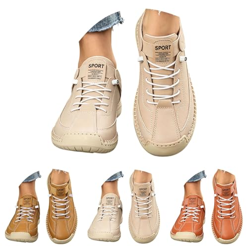Chaussures de marche décontractées pour femme légères à lacets - 7