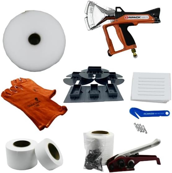 Single Large Boat Shrink Wrap Kit - Heat Gun, Tools & Accessories - Includes Ripack 3000