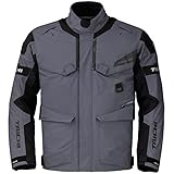 RSタイチ(RS TAICHI) バイクウェア ライディングジャケット 秋冬春 防水 防風 防寒 通気性 CEプロテクター内蔵 着脱インナー付属 DRYMASTER コンパス オールシーズンジャケット RSJ729 EAGLE GRAY XXL
