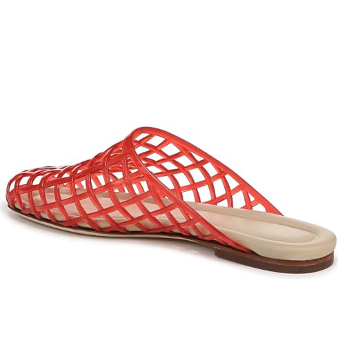 Image of Jelly Shoes for Women Jelly Mesh Flat Sandals Closed Toe Round Toe Slides Flats Slip on Summer Slippers Mules