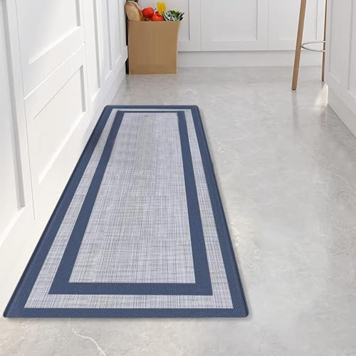 Tapis de cuisine pour le sol antidérapant absorbant lavable doux - 5