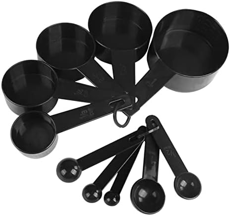 BestAlice 10Pcs Measuring Spoons, Durable PP Measuring Spoons Set, Small Measure Spoon, Measuring Cups and Measuring Spoons Set Baking Measuring Spoons for Kitchen Gadgets