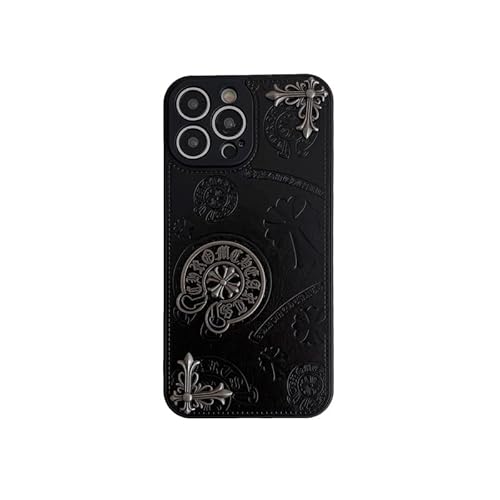 �g�уP�[�X �N�����n�[�c �A�C�t�H��17/15/13/14�P�[�X IPhone�p��17Pro TPU+Pu���U�[ �V���[�Y�ɓK�p �X�}�z�P�[�X �\���� ���イ���� �L�[�z���_�[ �ω��� ����h�~ �S�ʕی� �E���ȒP �A�C�t�H���P�[�X(A01,IPhone 