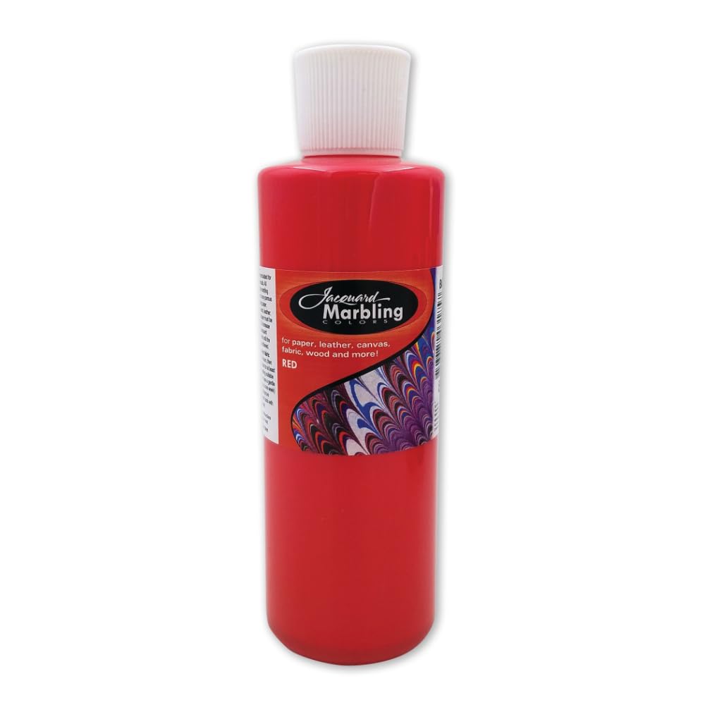 Jacquard Red Marbling Color Colour Floating Paint 236Ml (8 Fl Oz)