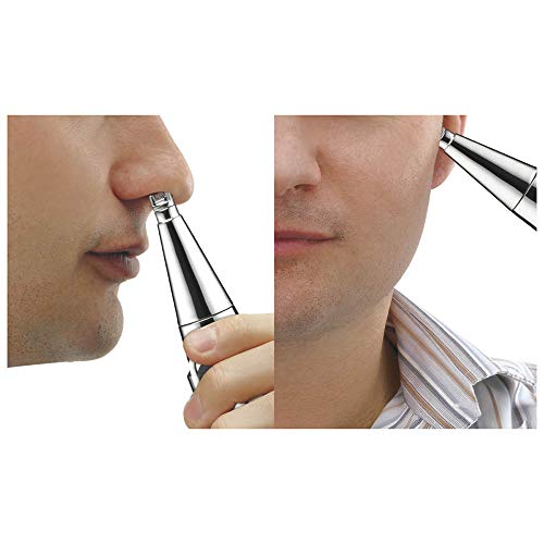 Conairman 3-In-1 Chrome 25-Piece Hair Clipper, Includes Battery Operated Detail Trimmer And Battery Operated Ear And Nose Hair Trimmer #TOP3