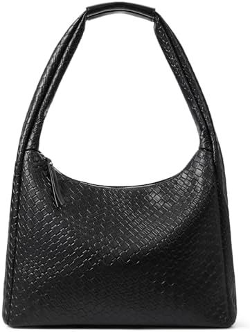 BOSTANTEN Purses for Women Woven Shoulder Bag Vegan Leather Hobo Designer Handbags