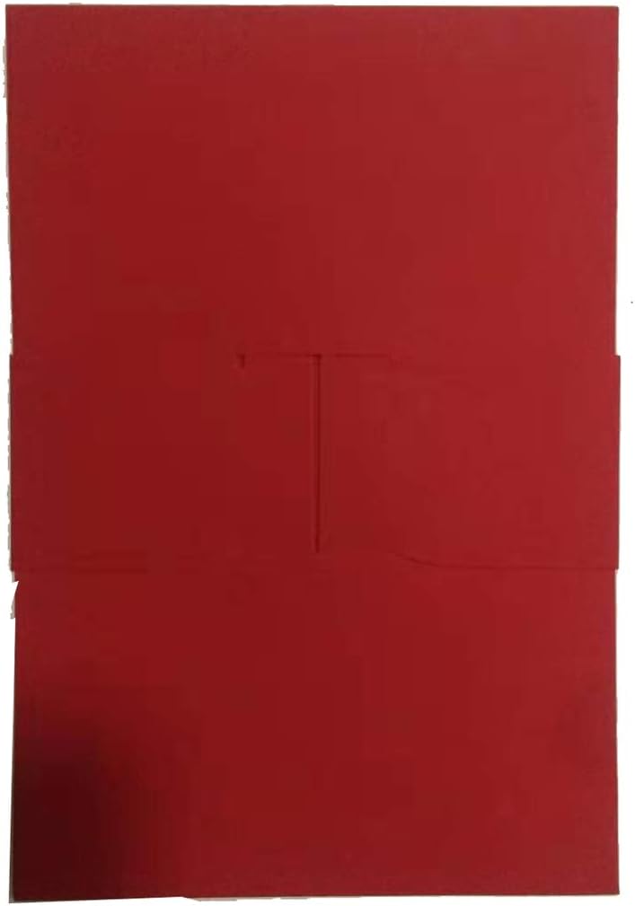 wishforyou Chinese Red Traditional Style Laser Cutting Invitation cards, wedding party invitation card, Customizable Inner sheet (red, 100)