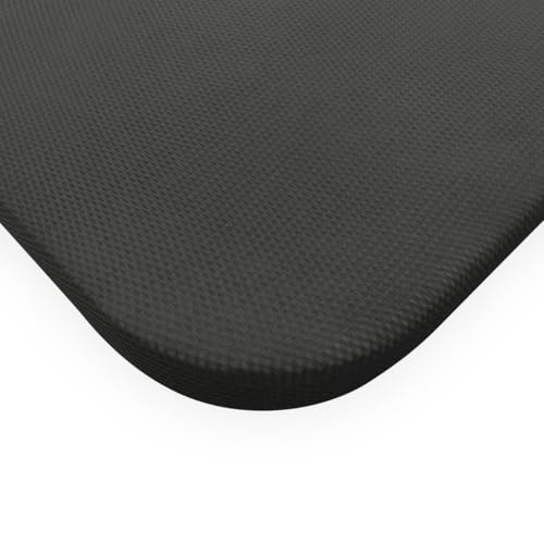 Miniatura 5 de Somnia Descanso - Base Tapizada 3d Reforzada, Gran Estabilidad Con 5 Barras Transversales Con Válvulas De Ventilación Y 6 Patas Metálicas Roscadas De 25cm, 135x190, Gris Oscuro