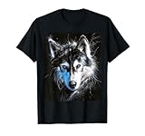 Fantasy Kunst Design Sibirischer Husky Wolf Hund