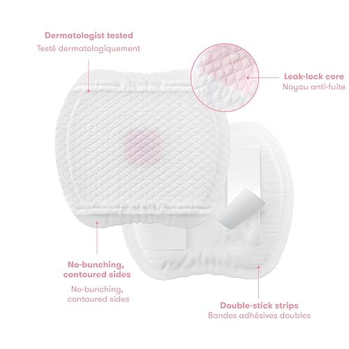 Frida Mom Nursing Pads, Disposable Nursing Pads with Ultra Absorbency, and Soft Texture, Breastfeeding Essentials, 60ct by Frida Baby - Image 5