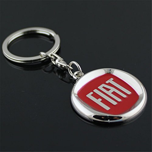 Dreamtao Fashion Metal Fashion Metal Car Logo Keychain Key Chain Keyring Key Ring for Fiat Dreamtao Fashion Metal Fashion Metal Car Logo Keychain Key Chain Keyring Key Ring for Fiat