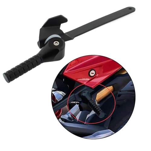 Barra plegable de elevación para rutas y mantenimiento de motocicleta en garaje 5