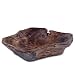 Enrico 2230ST Root Wood Bowl Serving, Large, Chocolate