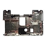 Origen: China continental Nueva Carcasa Inferior Compatible con Toshiba L850 L855 C850 C855 C855D H000038850 Laptop Bottom Base Case Cover Black Cheerfully