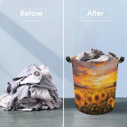 Panier à linge pliable facile à transporter pour libérer l'espace chez vous - 6