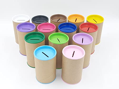 Kit Mimos 12 Tubos Cofre 6x10cm 48 Cortadores 3 Caixas Massinha 12 Cores Lembrancinhas