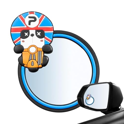 Espejo retrovisor para coche de ángulo muerto compacto regulable de 360 grados 7