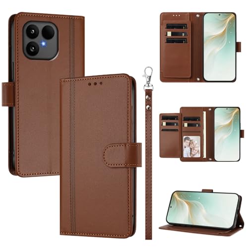 �X�}�z�P�[�X �Ή��@�� for Fairphone 6 �X�}�z�P�[�X�y�E�H���b�g�f�U�C�� �f���A���J�[�h�X���b�g �L���b�V�� �t���b�v���X�^���h �����h�~�zBrown