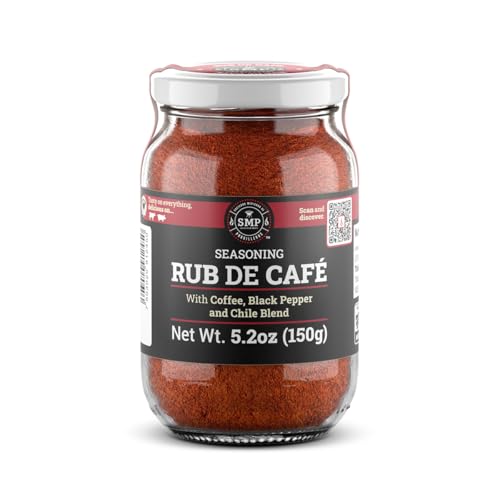 SMP Rub de Café - Coffee-Infused BBQ Dry Rub,100% Natural