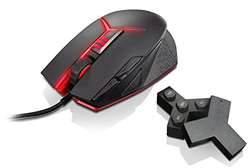Image of Lenovo Legion Precision Gaming Mouse, for Lenovo Legion Y720, Y520, Y530 Gaming Laptops, GX30J34225,black