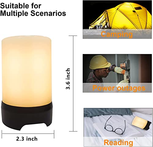 2023 Upgraded Rechargeable Led Lantern , Portable Emergency Work Desk Light With 6 Modes, 2600Mah Battery, Waterproof Outdoor Lantern For Camping, Hiking, Power Outage #TOP5