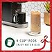 Starbucks K-Cup Coffee Pods, Medium Roast, Starbucks Holiday Blend, Coffee for Keurig Brewers, 100% Arabica, 1 Box (22 Pods)