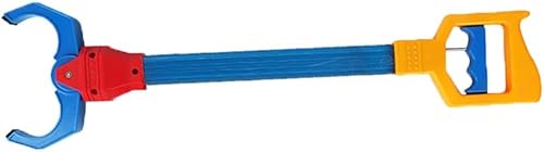 Miniatura 6 de Wokyo Pinza de garra de juguete con brazo robótico largo, aprendizaje temprano, juego de coordinación de ojos y mano para niños, brazo largo de 19