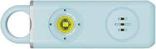 DOUDINGMAO Alarma de seguridad de defensa de 130 dB, recargable, alarma de sonido seguro, llavero con linterna LED