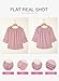 EVALESS Womens Tops Spring Summer Fashion Clothes 2026 Pink Short Sleeve Shirts Blouses for Women Dressy Casual Country Concert Outfits for Work Cute Round Neck Tops Off Shoulder Blouse, Medium
