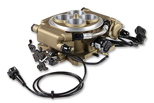 NEW HOLLEY SNIPER EFI SELF-TUNING MASTER KIT,800 CFM,GOLD,4BBL,FUEL INJECTION CONVERSION - Thumbnail 4