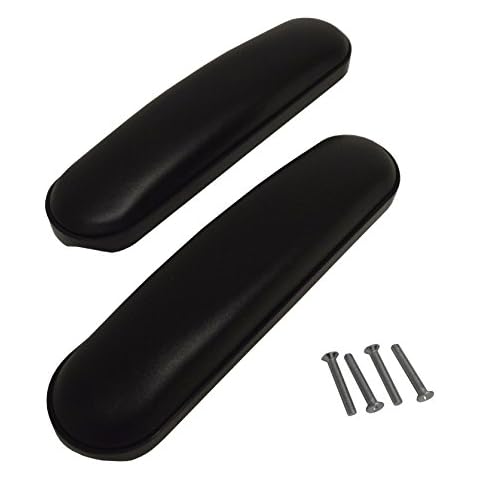 Black Universal Wheelchair Armrest Pads - Pair Cover