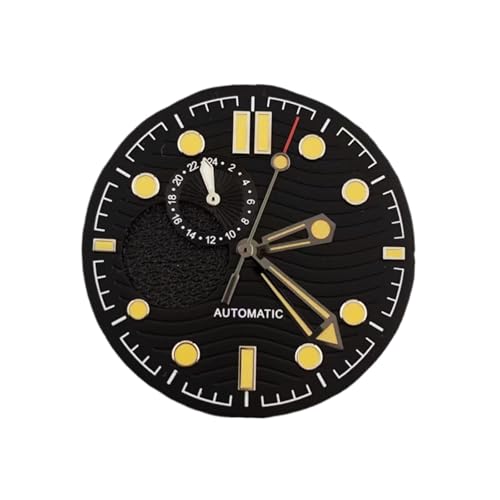 Cadran NH39 montre personnalisé 31mm vert dwatch mod de rechange
